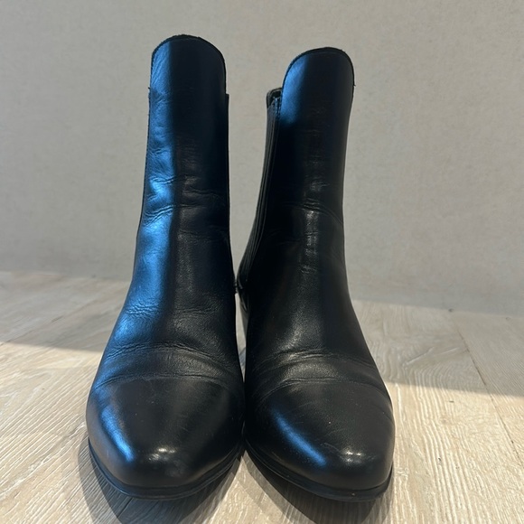 Women’s cowboy split leather ankle boot - Picture 2 of 11